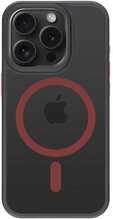 Telefoniümbris Tactical MagForce Hyperstealth 2.0, Apple iPhone 15 Pro, must/punane