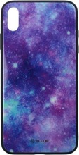 Telefoniümbris Tellur, Apple iPhone XS Max, sinine/lilla universe