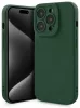 Telefoniümbris Fusion Accessories Softy, Apple iPhone 15 Plus, roheline