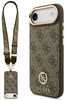 Telefoniümbris Guess 4G Strass Logo & Big Strap Metal Buttons MagSafe, Apple iPhone Air, pruun