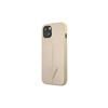 Telefoniümbris Guess Saffiano Triangle Logo GUHCP14LPSATLE, Apple iPhone 14 Pro, beež