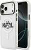 Karl Lagerfeld IML Choupette Sketch Logo MagSafe ümbris, Apple iPhone 17 Pro Max, läbipaistev