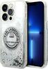 Telefoniümbris Karl Lagerfeld KLHCP14XLCRSGRS Liquid Glitter RSG, Apple iPhone 14 Pro Max, hõbe