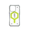 UAG Pathfinder Clear MagSafe ümbris, Apple iPhone 16 Pro, roheline (Active Neon)