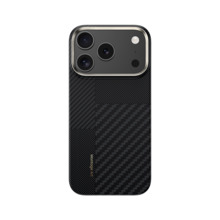 Telefoniümbris Benks Montage Magnetic Armor Air Kevlar Metal Frame MB70, Apple iPhone 17 Pro Max, must