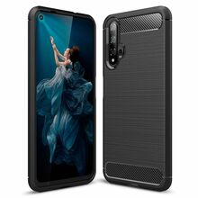Kaitseümbris Carbon Case, Huawei Honor 20 / Nova 5T, must