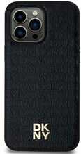 Telefoniümbris DKNY Leather Pattern Metal Logo MagSafe DKHMS24MPSHRPSK, Samsung Galaxy S24+, must