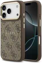 Telefoniümbris Guess 4G PU Classic Logo MagSafe, Apple iPhone 17 Pro, pruun