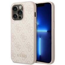 Telefoniümbris Guess GUHCP14LG4GFPI 4G Metal Gold Logo, Apple iPhone 14 Pro, roosa