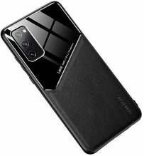 Telefoniümbris Mocco Lens Leather Back Case, Apple iPhone 12 Pro, must