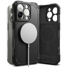 Telefoniümbris Ringke Rugged Gear MagSafe, Apple iPhone 16 Pro, must