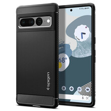 Telefoniümbris Spigen Rugged Armor, Google Pixel 7 Pro, must