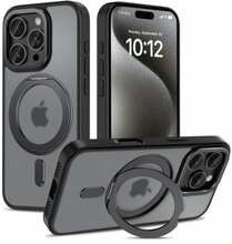 Telefoniümbris Tech-Protect MagRing MagSafe, iPhone 16 Pro Max, must