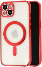 Telefoniümbris Tel Protect Mag Luxury, Apple iPhone 13 Mini, punane
