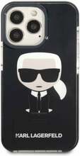 Telefoniümbris Karl Lagerfeld KLHCP13LTPEIKK, Apple iPhone 13 Pro, must