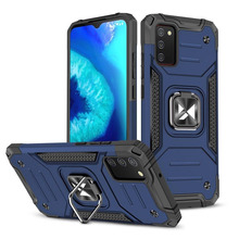 Wozinsky Ring Armor tugev hübriidümbris magnetiga, Samsung Galaxy A03s, sinine