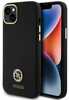 Telefoniümbris Guess GUHCP15M4DGPK Silicone Logo Strass 4G, Apple iPhone 15 Plus/14 Plus, must
