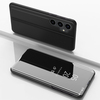 Telefoniümbris Hard Flip Case, Samsung Galaxy S23 FE Clear View, must, Hurtel