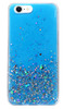 Silikoonümbris Fusion Accessories Glue Glitter, Apple iPhone 13 Pro, sinine