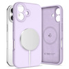 Telefoniümbris Tech-Protect Liquid Silicone MagSafe, Apple iPhone 16, lilla
