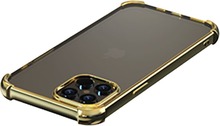 Telefoniümbris Devia Glitter Shockproof Soft Case, Apple iPhone 12 Pro Max, kuldne