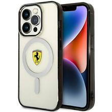 Telefoniümbris Ferrari Outline MagSafe FEHMP14LURKT, Apple iPhone 14 Pro, läbipaistev