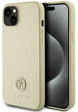 Telefoniümbris Guess Strass Metal Logo GUHCP15MPS4DGPD, iPhone 15 Plus, kuldne