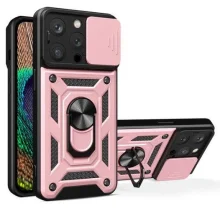 iLike Armor Camshield ümbris, iPhone 14 Pro Max, roosa