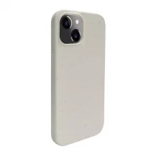 Telefoniümbris iLike Silicone Plastic Case Eco Print Design, Apple iPhone 13, valge