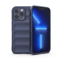 Telefoniümbris Magic Shield, Apple iPhone 13 Pro Max, flexible armored, tumesinine