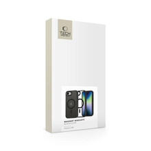 Telefoniümbris Tech-Protect MagMat MagSafe, Apple iPhone 16e, must-läbipaistev