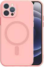 Telefoniümbris Protect MagSilicone, Apple iPhone 14 Pro Max, heleroosa