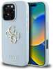 Telefoniümbris Guess Grained Big 4G Logo Small Classic Logo, Apple iPhone 16 Pro Max, sinine