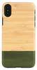 Telefoniümbris Man&Wood, Apple iPhone X/XS, bamboo forest black