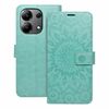 Telefoniümbris OEM Mezzo Book, Xiaomi Redmi Note 13 4G, mandala roheline