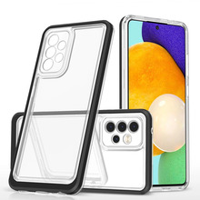 3in1 ümbris HURTEL, Samsung Galaxy A73, must geel