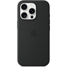 Apple iPhone 16 Pro silikoonümbris MagSafe’iga, must