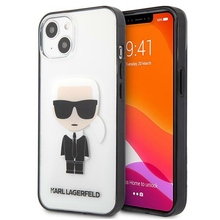 Telefoniümbris Karl Lagerfeld Ikonik KLHCP13SHIKCK, Apple iPhone 13 Mini, läbipaistev