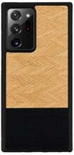 Telefoniümbris Man&Wood, Samsung Galaxy Note 20 Ultra, herringbone nero, must