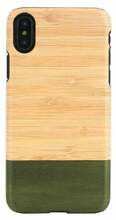 Telefoniümbris Man&Wood, Apple iPhone X/XS, bamboo forest black