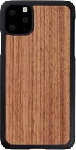 Man&Wood SmartPhone ümbris, Apple iPhone 11 Pro Max, must pähkel must