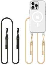 Telefoniümbris Tech-Protect Flexair Chain MagSafe, Apple iPhone 16 Pro Max, must ja taupe