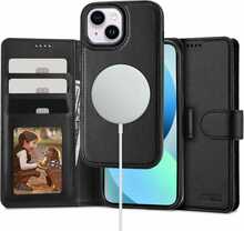 Telefoniümbris Tech-Protect Wallet MagSafe, Apple iPhone 13, must