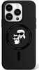 Karl Lagerfeld Silicone Karl & Choupette Ring MagSafe ümbris KLHMP15XSCMKCRHK, iPhone 15 Pro Max, must