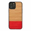 Telefoniümbris Man&Wood, Apple iPhone 12 Pro Max, herringbone azalea black