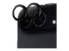 PanzerGlass Hoops kaamera objektiivi kaitse PG70130, Apple iPhone Duo, must