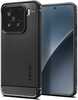 Telefoniümbris Spigen Rugged Armor, Xiaomi 15, matt must
