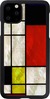 Telefoniümbris iKins, Apple iPhone 11 Pro Max, mondrian black