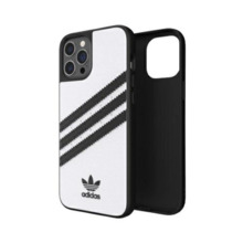 Telefoniümbris Adidas OR Moulded Case PU 42239, Apple iPhone 12 Pro Max, valge/must