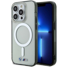 Telefoniümbris BMW Silver Ring MagSafe BMHMP15LHCRS, Apple iPhone 15 Pro, läbipaistev